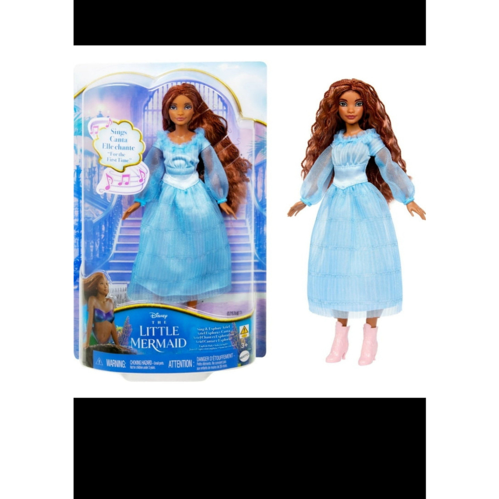 Disney Mattel Little Mermaid Princess Ariel Sing & Explore Singing Doll - NEW